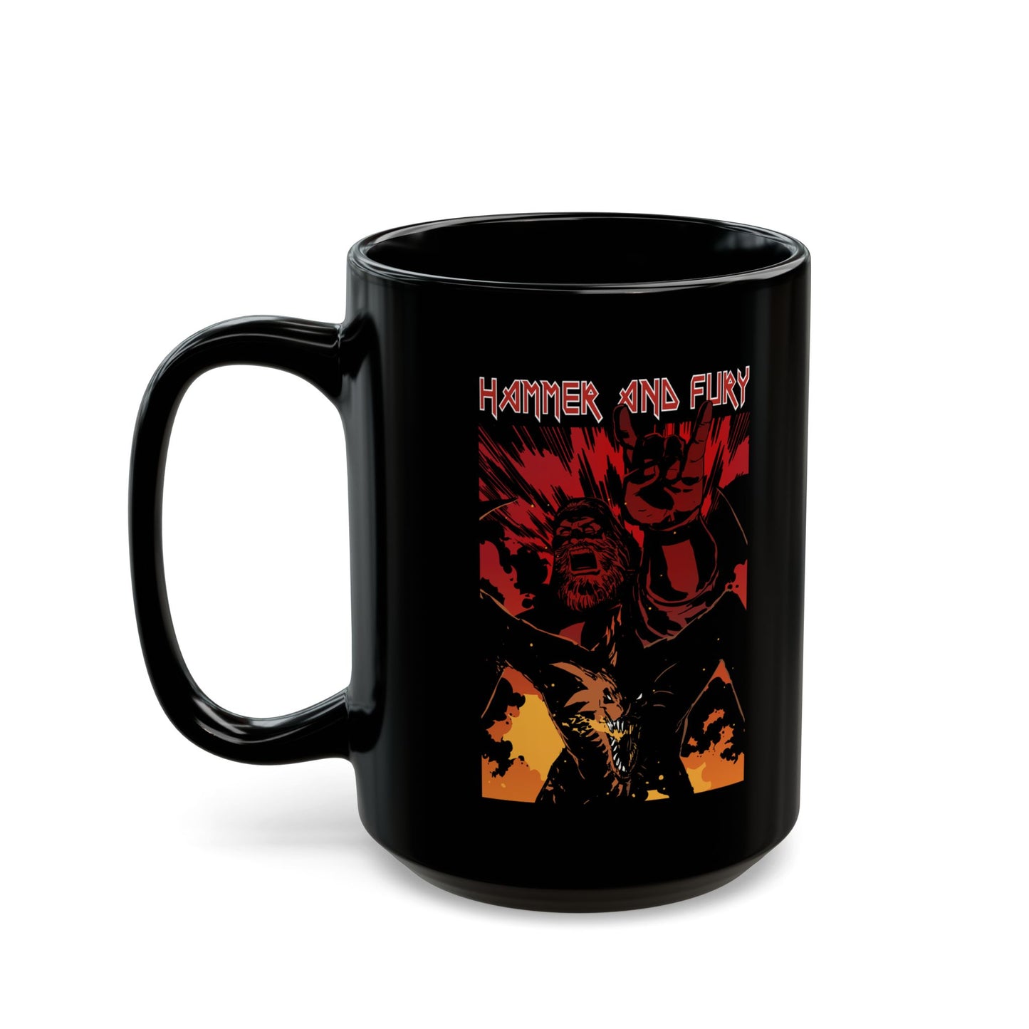 HAMMER AND FURY MUG