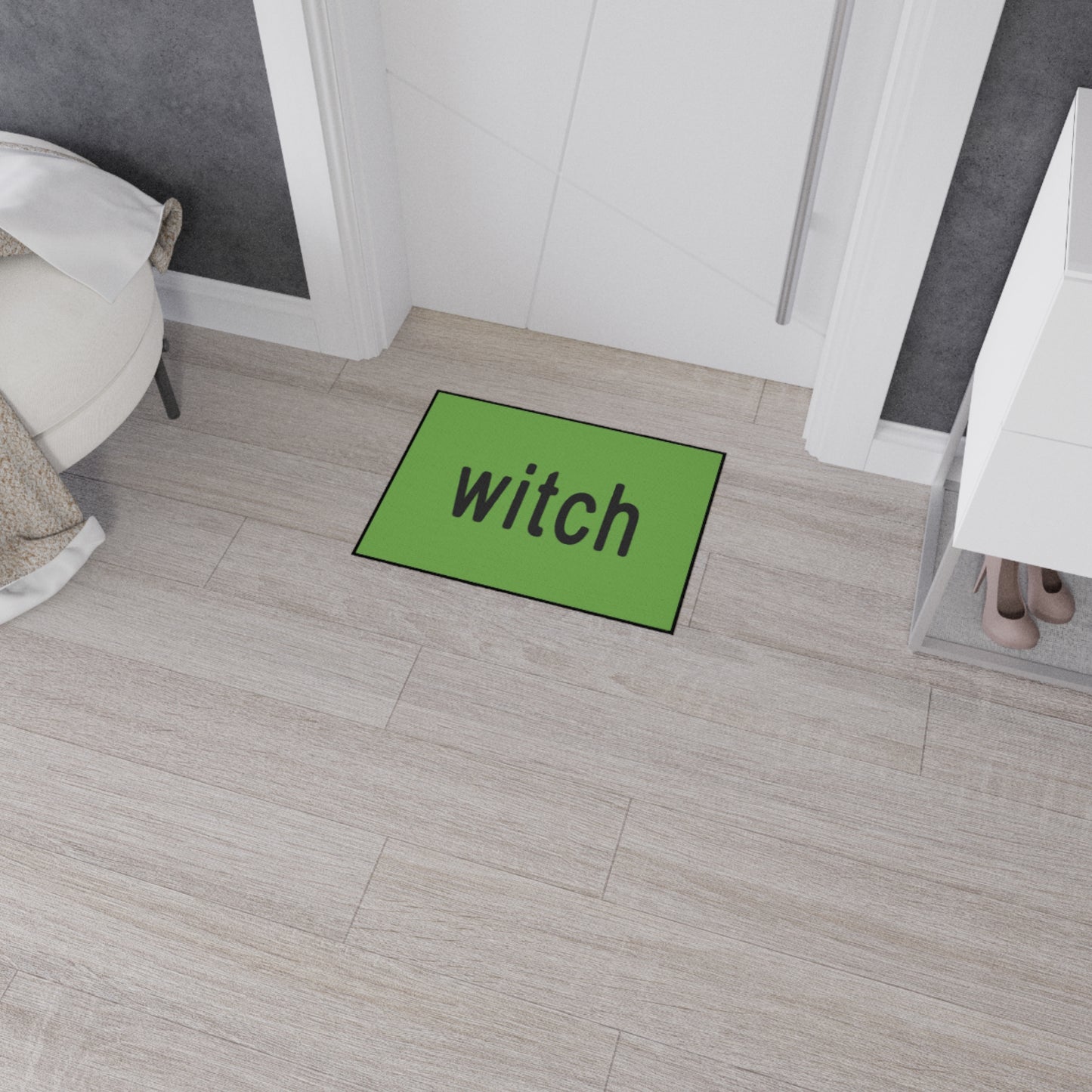 Witch Graphic Floor Mat