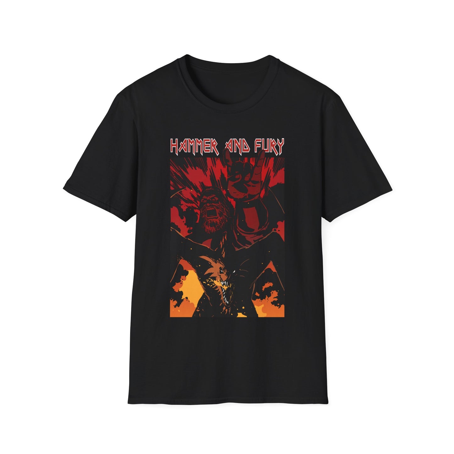 HAMMER AND FURY T-SHIRT