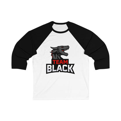 Team Black Baseball Tee