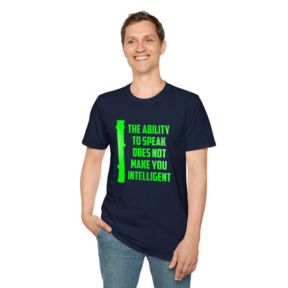 ABILITY TO SPEAK T-SHIRT