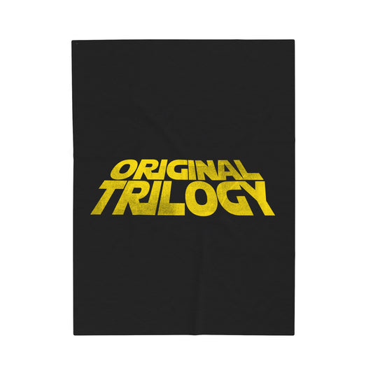 Original Trilogy Snob Plush Blanket