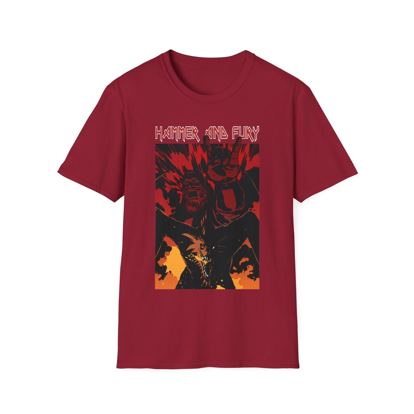 HAMMER AND FURY T-SHIRT