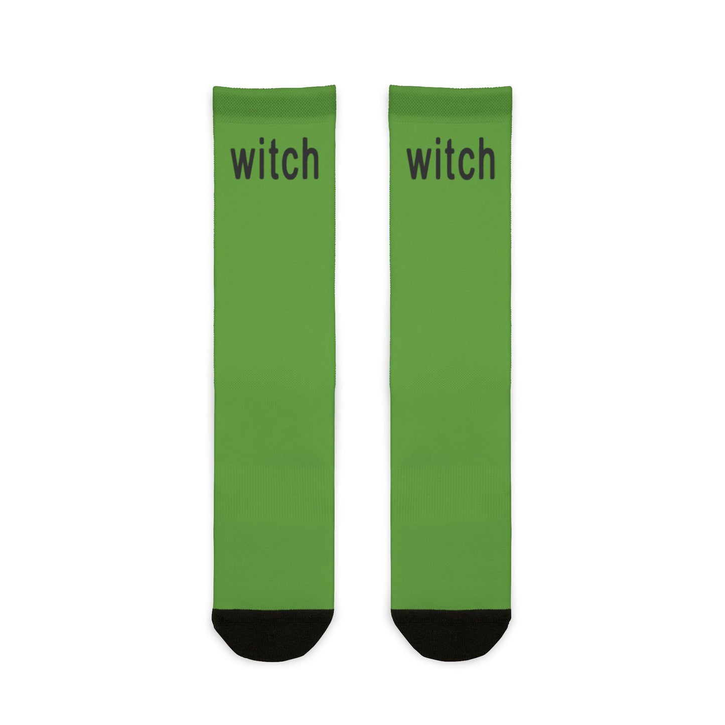 Witch Graphic Crew Socks