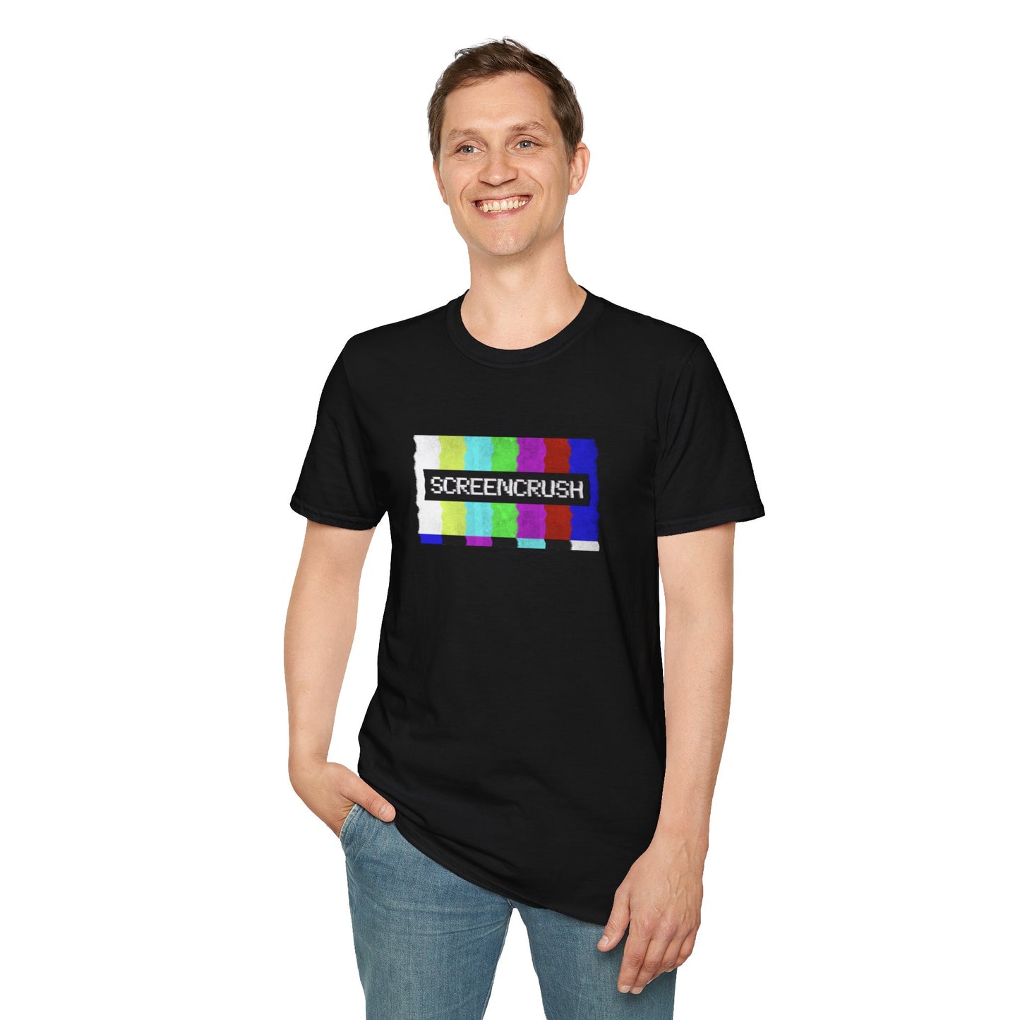 SCREENCRUSH COLOR BARS T-SHIRT