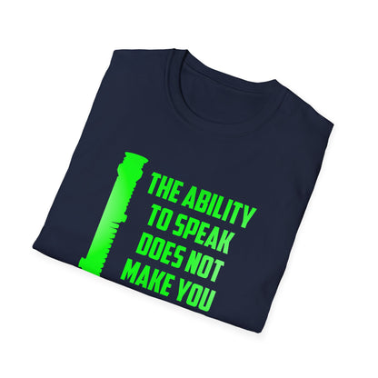 ABILITY TO SPEAK T-SHIRT