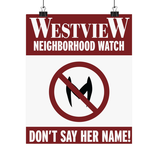 Neighborhood Watch Posters