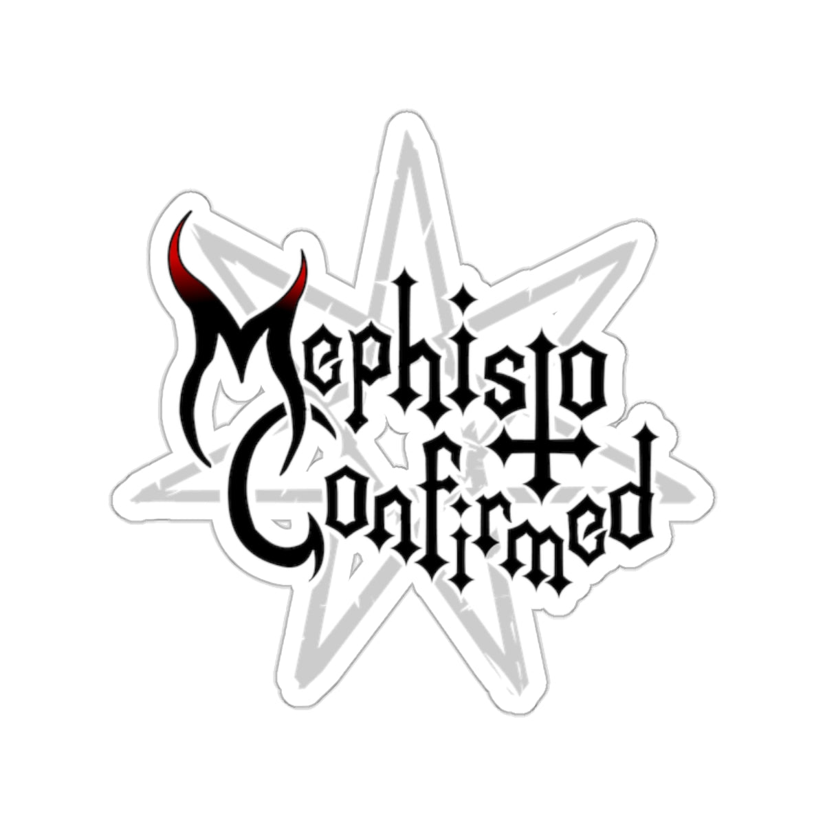 Mephisto Confirmed Kiss Cut Stickers