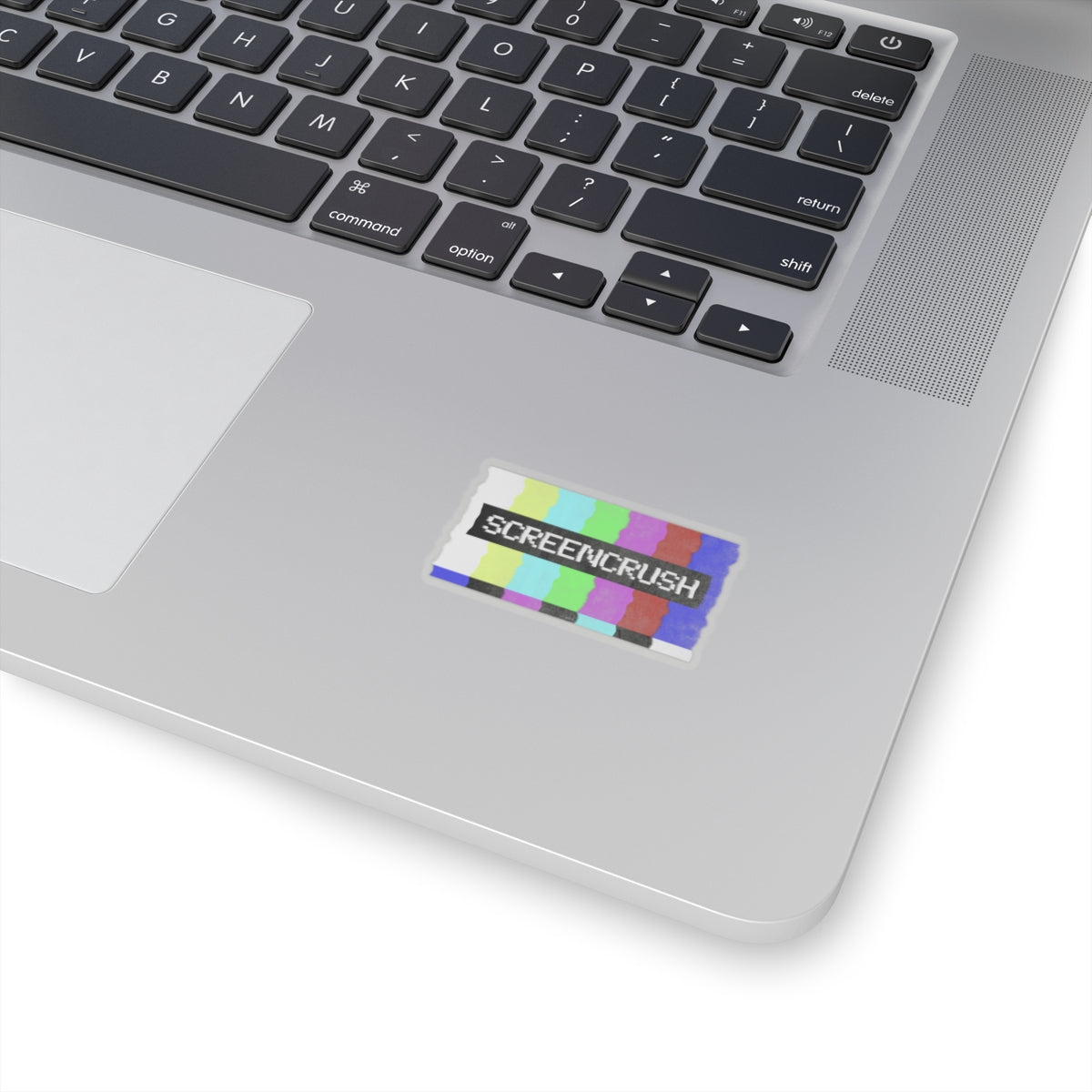 ScreenCrush Color Bars Kiss Cut Stickers