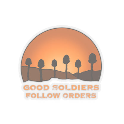 GOOD SOLDIERS STICKER