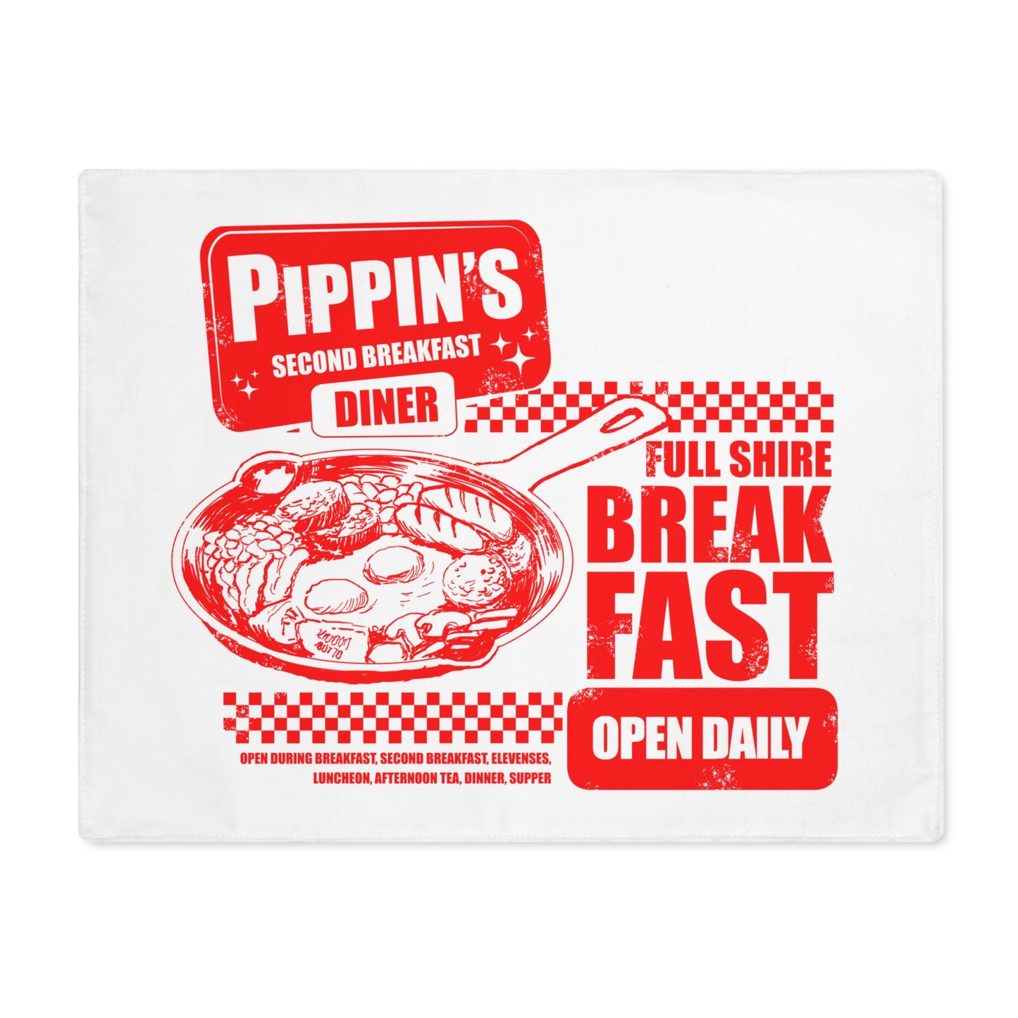 Full Breakfast Placemat, 1pc