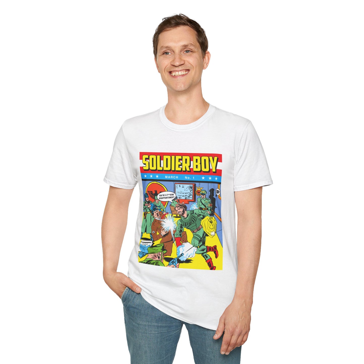 DISAPPOINTMENT COMIC T-SHIRT