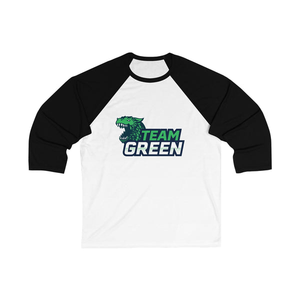 Team Green Long Sleeve Baseball Tee