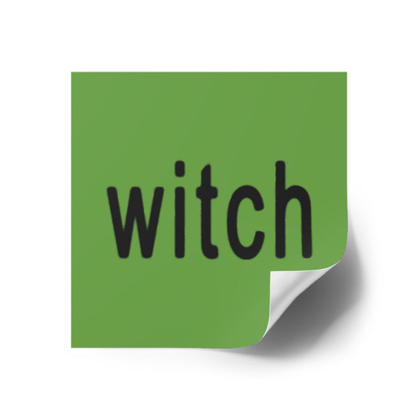 Witch Graphic Vinyl Stickers