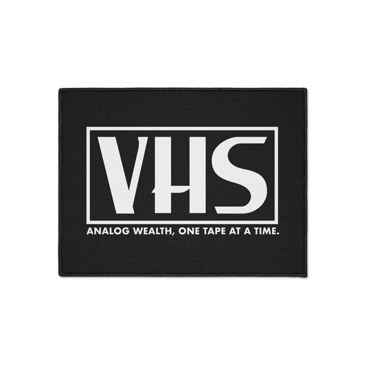 Analog Wealth VHS Floor Mat