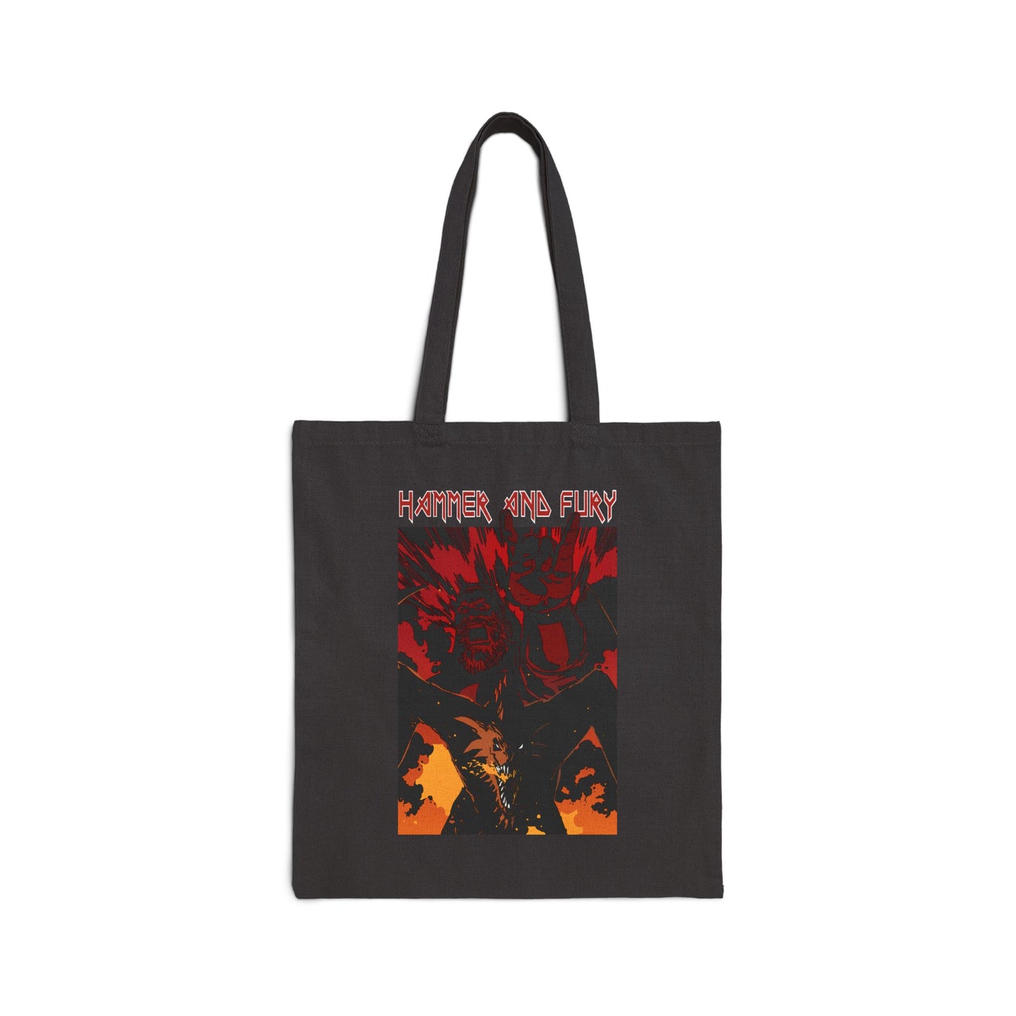 HAMMER AND FURY TOTE BAG