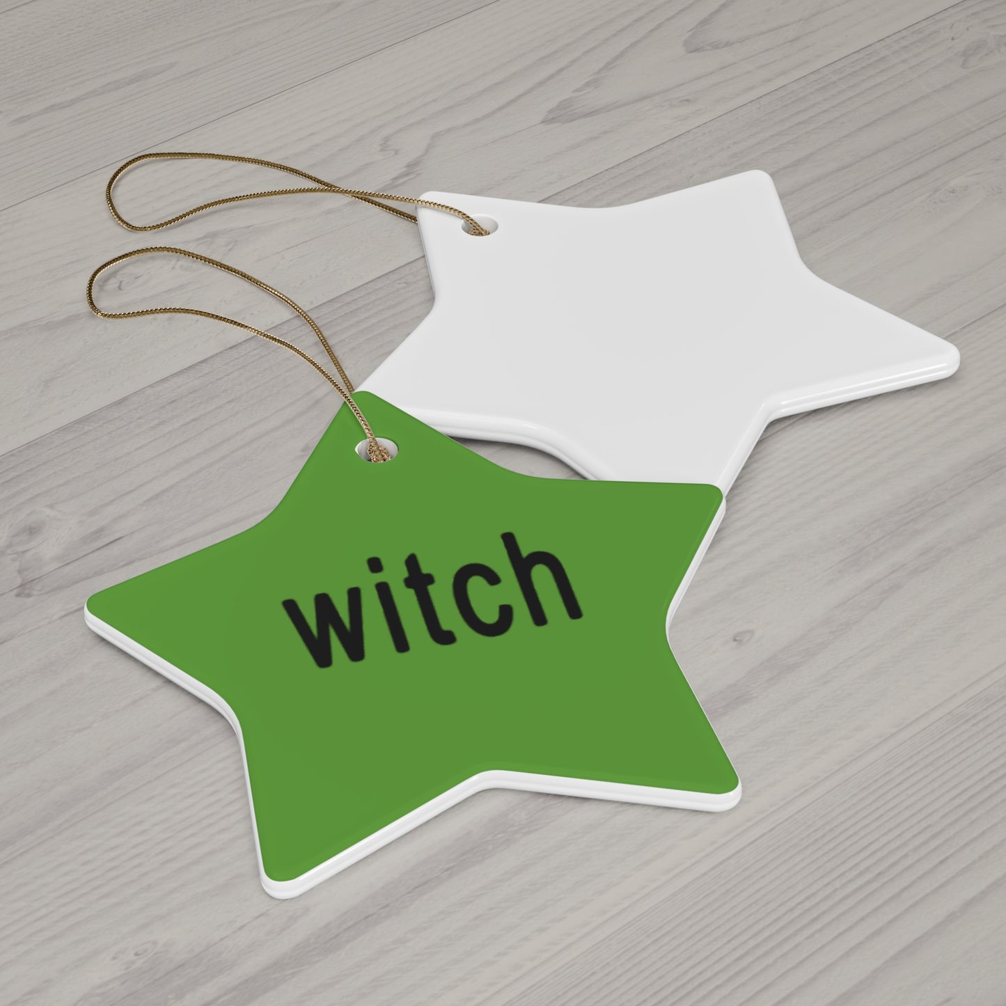 Witch Graphic Ornament