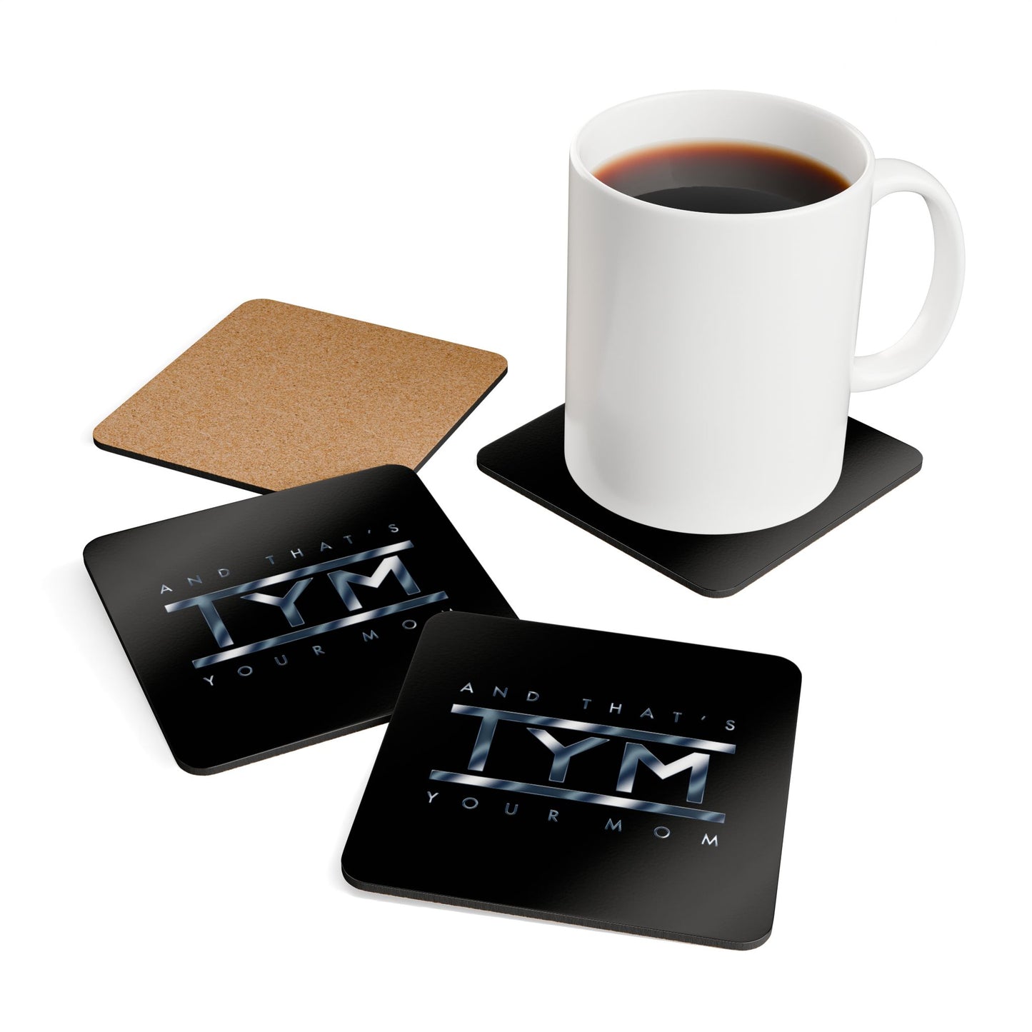 TYM Corkwood Coaster Set